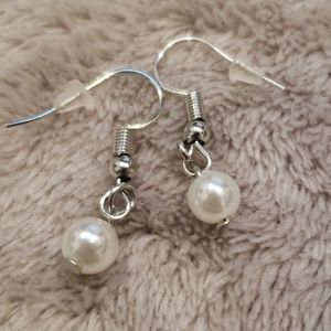 Pearl earrings